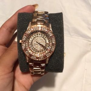 Victoria Wieck rose gold watch
